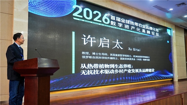 首届全球热带农业品牌化与数字资产化高峰论坛在海口隆重召开(图5)