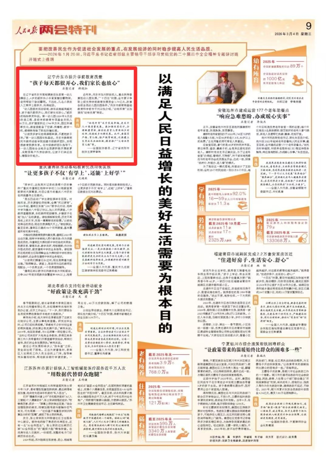 代表委员说 人民日报上的辽宁好声音(图4)